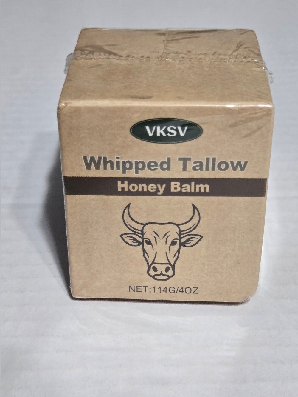 Whipped Tallow Honey‎ Balm 4oz Moisturizing Skin Care Balm Sealed Exp 2029